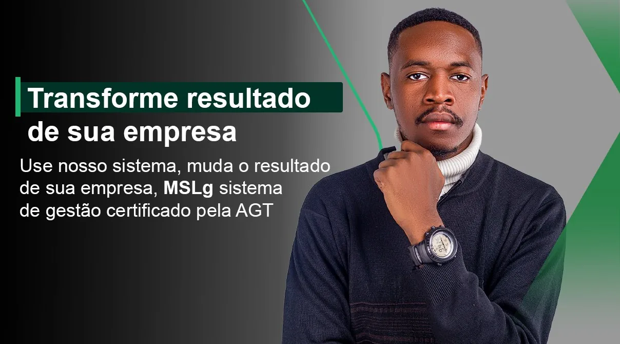 Empresário pensativo a considerar uma solução de gestão para a sua empresa no Huambo